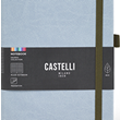 Castelli Notebook Kaleido Mid Ruled Steel, 80GSM White, 130mm x 210mm, 192 Pages